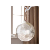 GH gold-tone large glass mercury bauble 16cm - British product