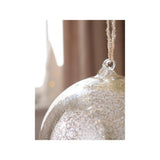 GH gold-tone large glass mercury bauble 16cm - British product