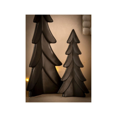 GH ceramic trees set of 2 black (British brand)