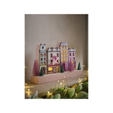 GH pink light-up house decoration two sizes - British product