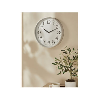 ASDA George Home White Beaded Clock- Buy online at McGrocer