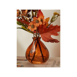 George Home orange harvest flowers plastic decoration (British brand)