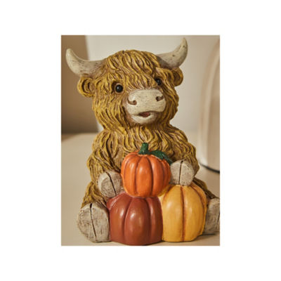 George Home Highland Cow resin figurine, UK version
