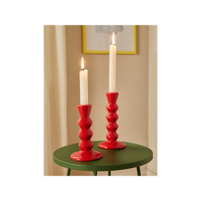 George Home ceramic candlestick 9x9x14.7cm - British product