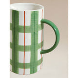 George Home ceramic check jug vase, imported from the UK