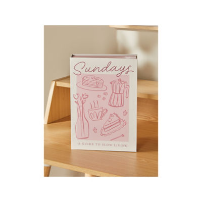 George Home Pink Storage Books set of 2 27x19x11cm, UK version