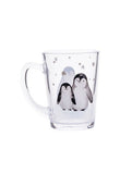 Penguin Tea Mug glass 11.6x8x11cm (British brand)
