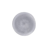 Elegant silver glass side plate 20.8 cm (British brand)