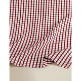 Red check tablecloth 230x140cm - British product