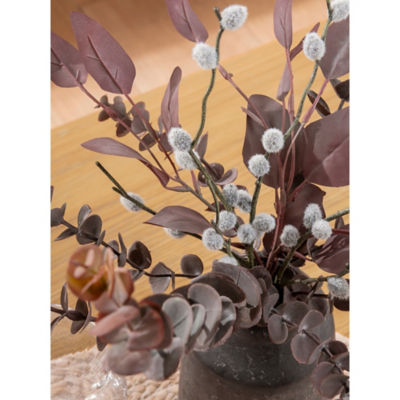 Stacey Solomon faux plant burgundy 54.6 cm, UK version