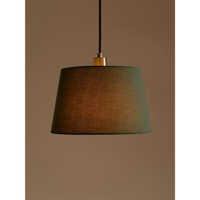George Home linen-effect chimney shade 19x30x30 cm, UK version
