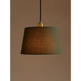 George Home linen-effect chimney shade 19x30x30 cm, UK version