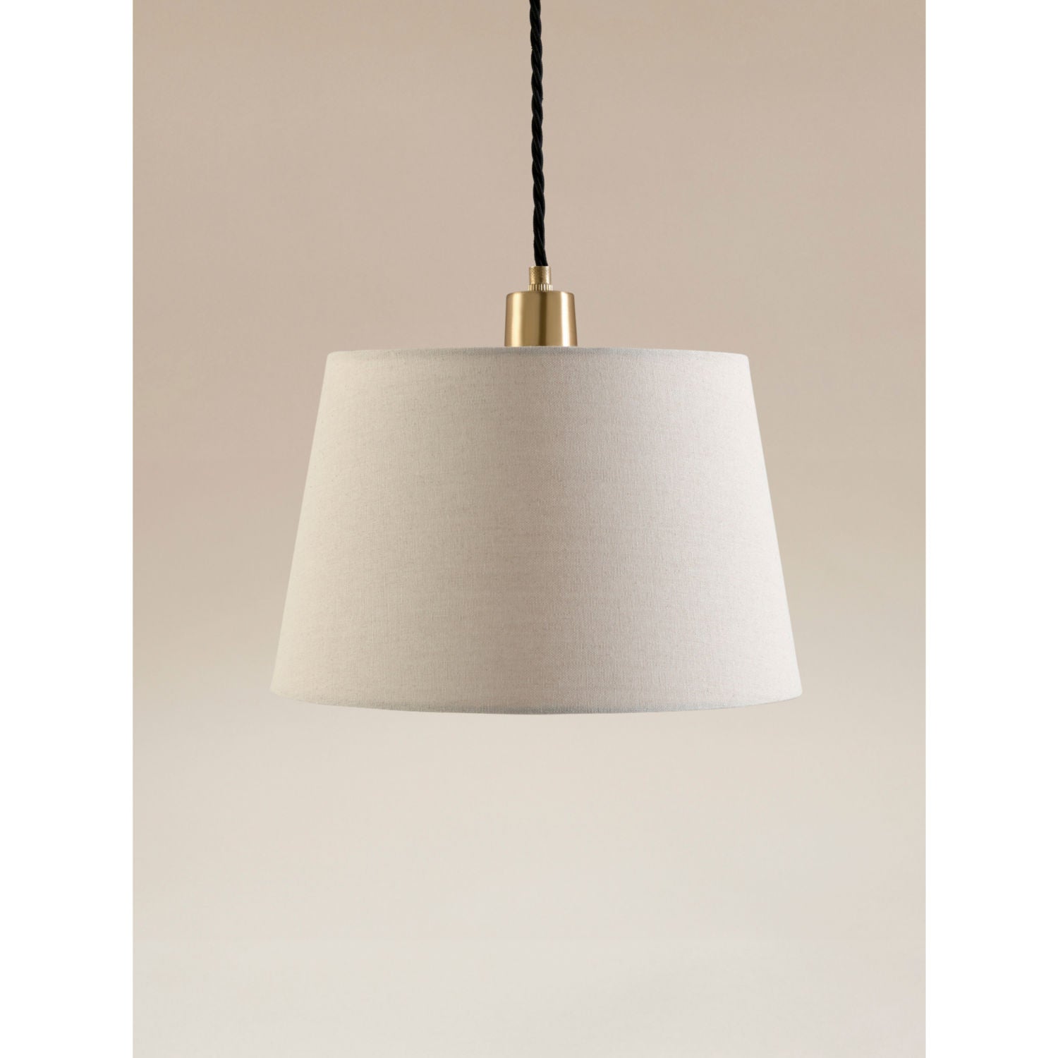 George Home linen-effect chimney shade 19cm, UK version