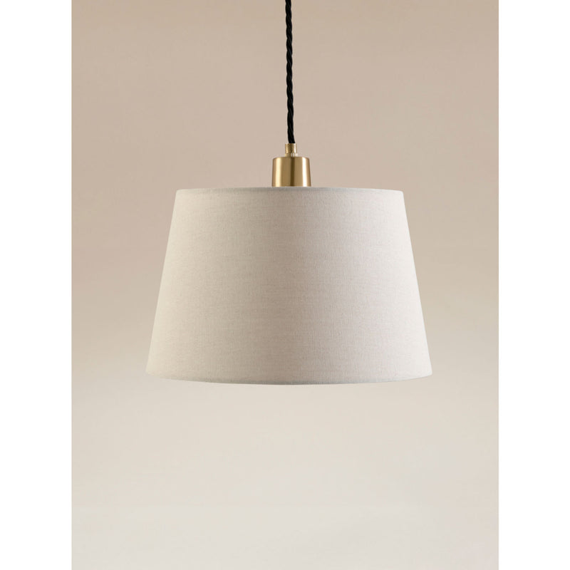George Home linen-effect chimney shade 19cm, UK version