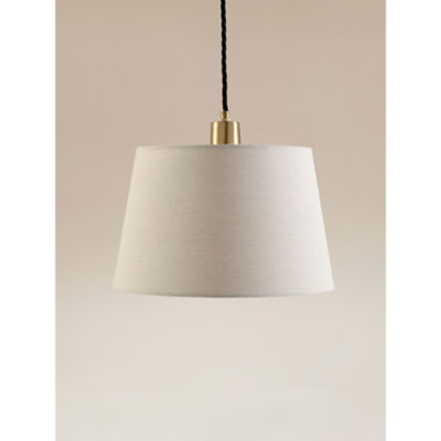 George Home linen-effect chimney shade 19cm, UK version