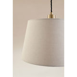 George Home linen-effect chimney shade 19cm, UK version