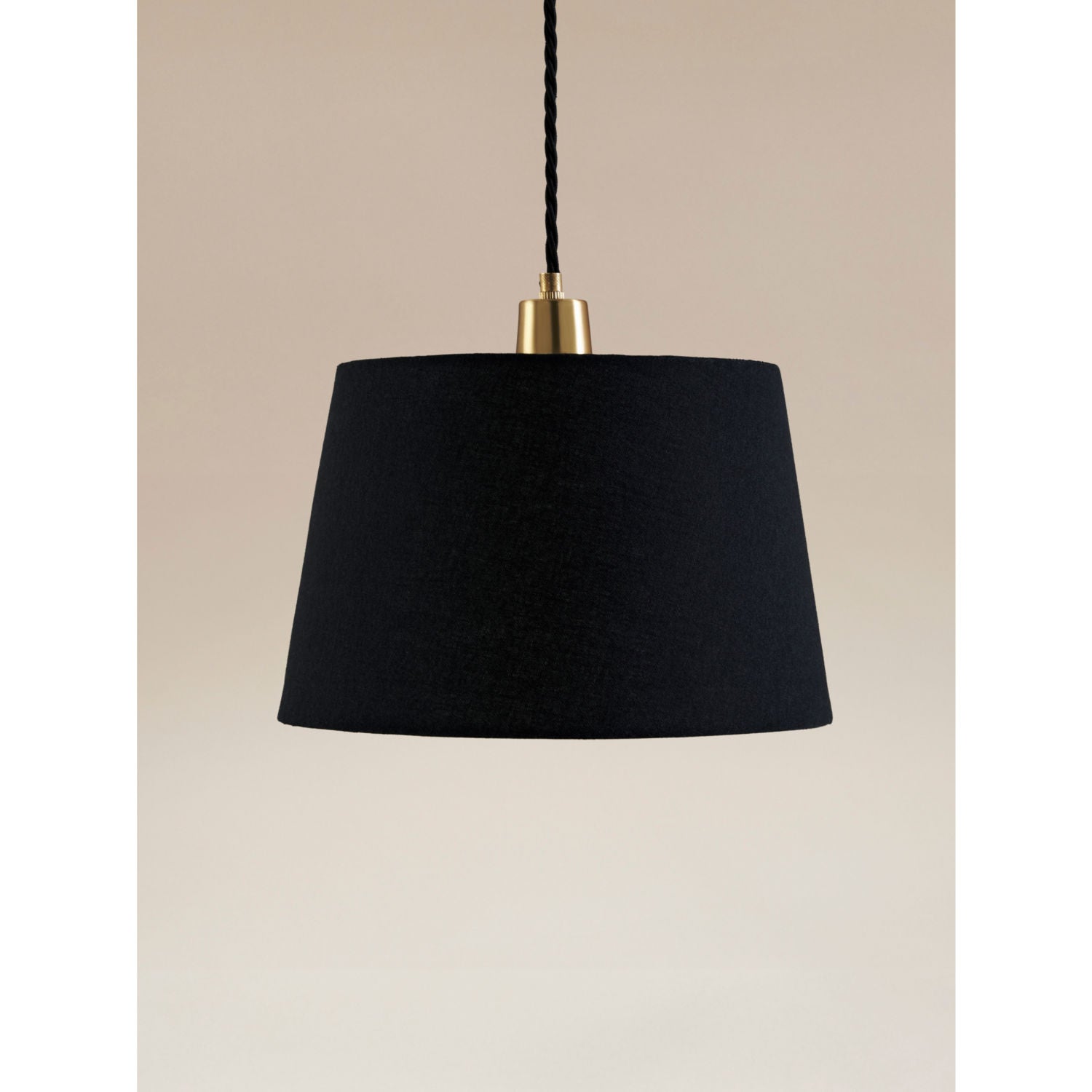 George Home linen-effect chimney shade 19x30x30 cm, UK version