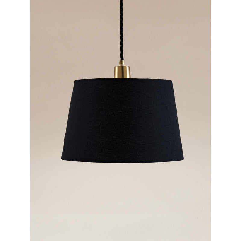 George Home linen-effect chimney shade 19x30x30 cm, UK version