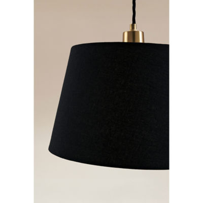 George Home linen-effect chimney shade 19x30x30 cm, UK version