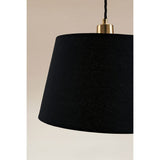 George Home linen-effect chimney shade 19x30x30 cm, UK version