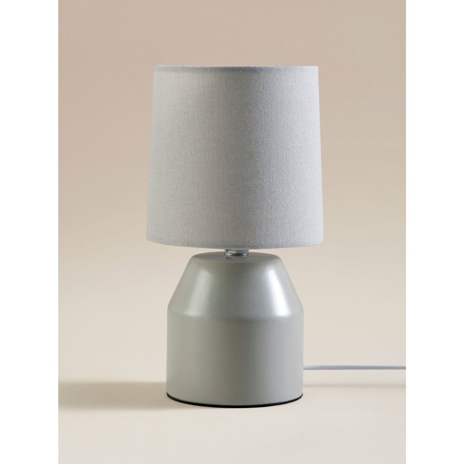 George Home small ceramic table lamp, 26cm (British brand)