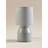 George Home small ceramic table lamp, 26cm (British brand)