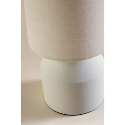 George Home ceramic table lamp cream small 26cm (British brand)