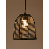 George Home natural rattan lampshade 22x22x23 cm, imported from the UK