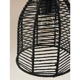 George Home natural rattan lampshade 22x22x23 cm, imported from the UK