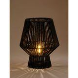 George Home black paper rope table lamp, imported from the UK