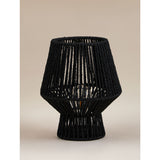 George Home black paper rope table lamp, imported from the UK