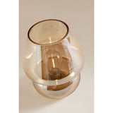 George Home amber mushroom iridescent table lamp (British brand)