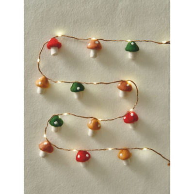 George Home multi-coloured string lights 12-piece plastic 170cm, UK version