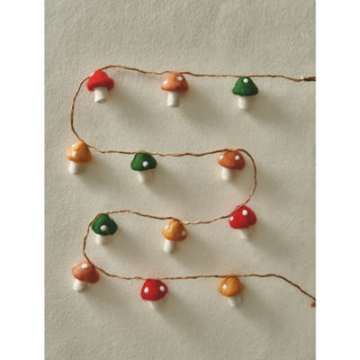 George Home multi-coloured string lights 12-piece plastic 170cm, UK version
