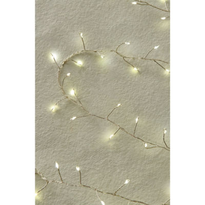 Clear plastic firecracker lights 220cm - British product