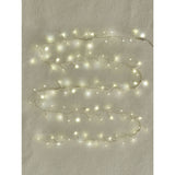 Clear plastic firecracker lights 220cm - British product