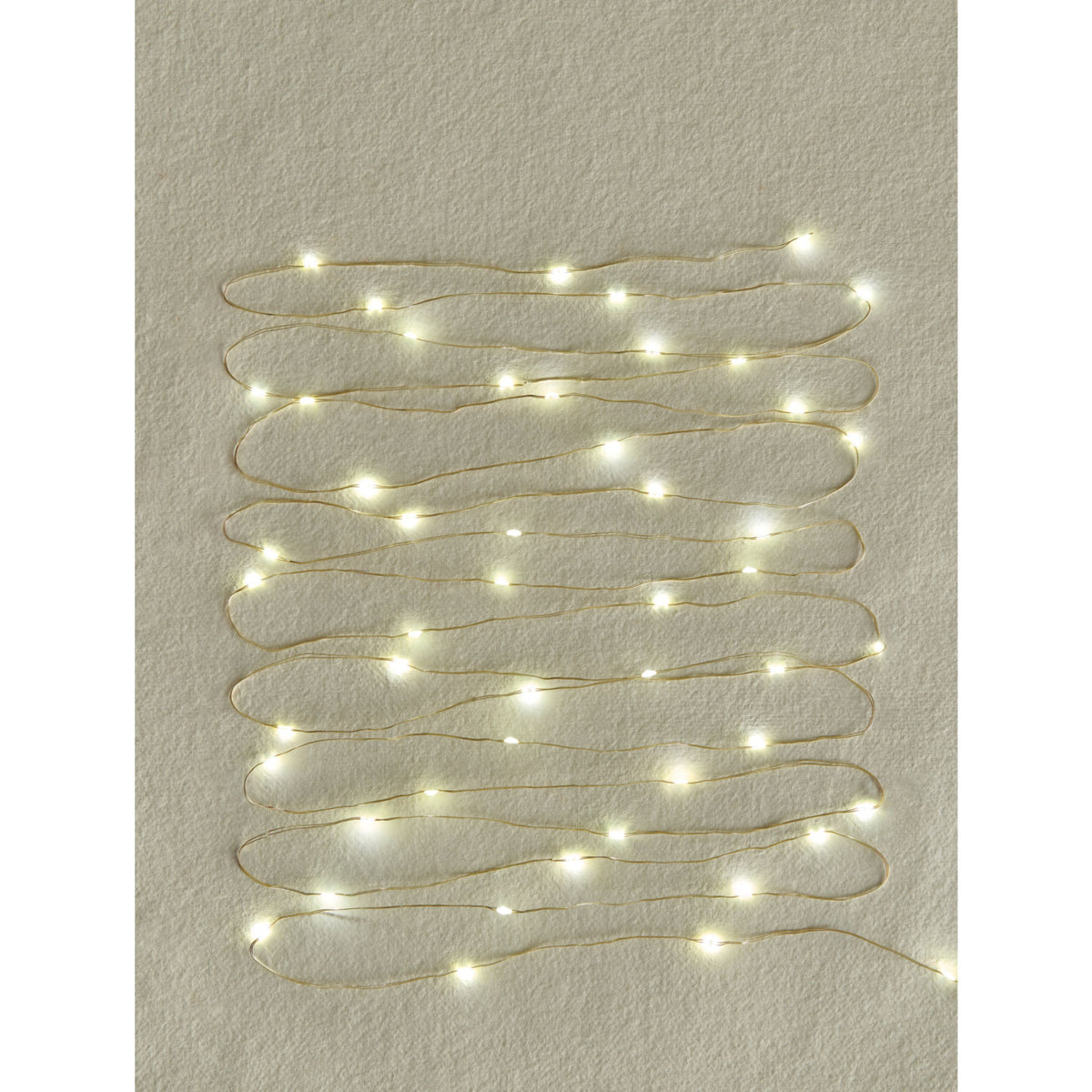 Gold string lights 50 lights 520cm UK version