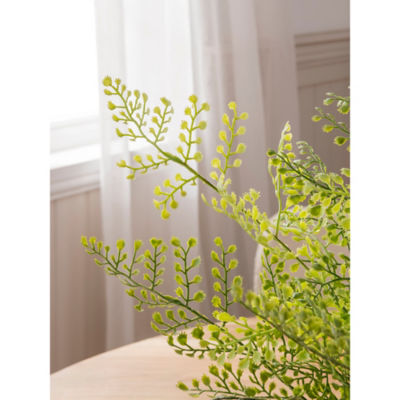Stacey Solomon green artificial maidenhair fern, imported from the UK
