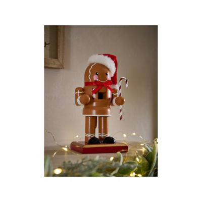 GH wooden nutcracker gingerbread 19.5cm - British product