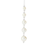 GH Pearl Drop Bauble 17.5cm plastic decoration (British brand)