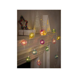 Warm white bauble string lights 28m (British brand)