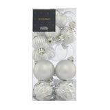 GH mini baubles silver 26 pack - British product