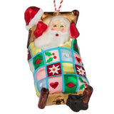 GH Santa bauble 6x6x10cm - British product