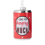 GH beer can Christmas bauble - British product