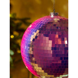 GH pink mosaic bauble 28x20x20cm decoration, UK version