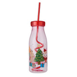 GH Christmas milk bottle - British product