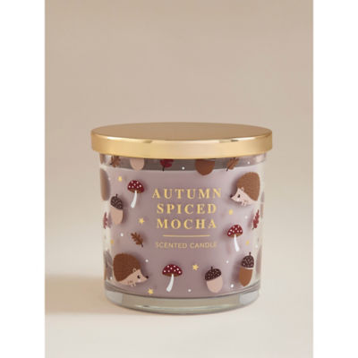 George Home Autumn Spiced Mocha candle 10cm (British brand)