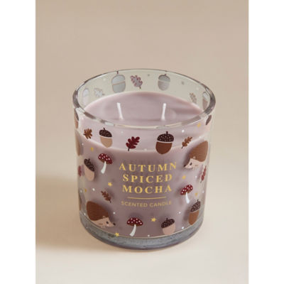 George Home Autumn Spiced Mocha candle 10cm (British brand)