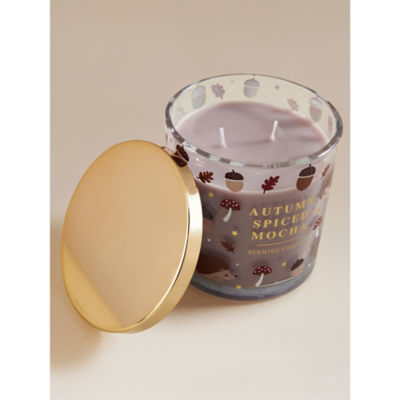 George Home Autumn Spiced Mocha candle 10cm (British brand)