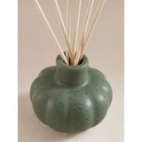 Green ceramic pumpkin diffuser 10x10x20cm, imported from the UK